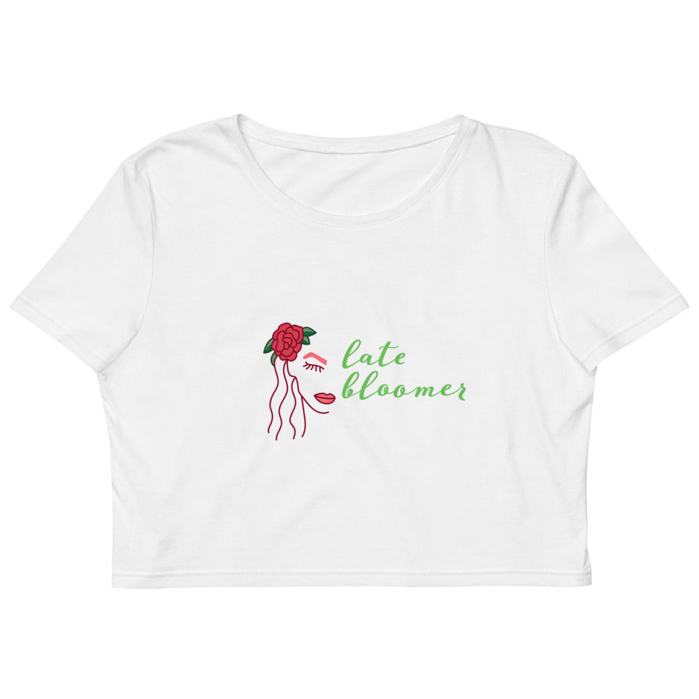 Late Bloomer - Organic Crop Top