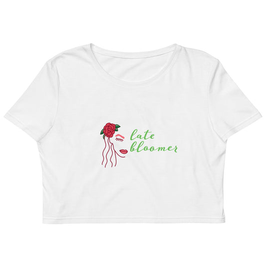 Late Bloomer - Organic Crop Top