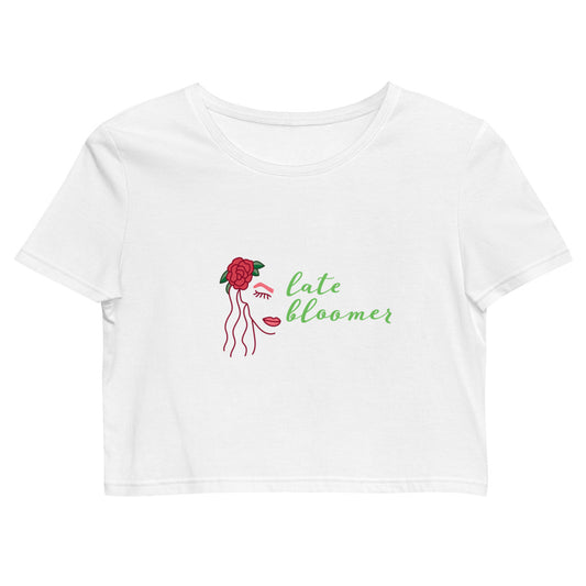 Late Bloomer - Organic Crop Top