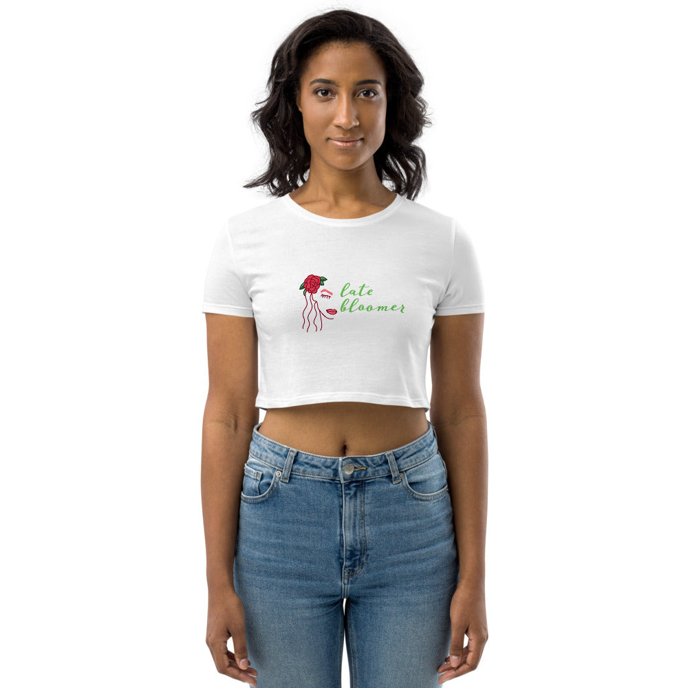 Late Bloomer - Organic Crop Top
