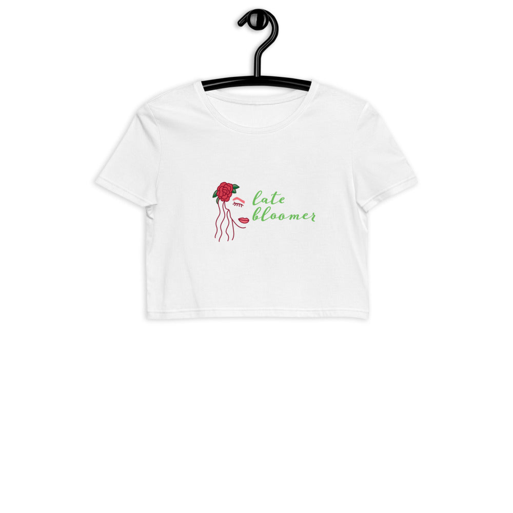 Late Bloomer - Organic Crop Top