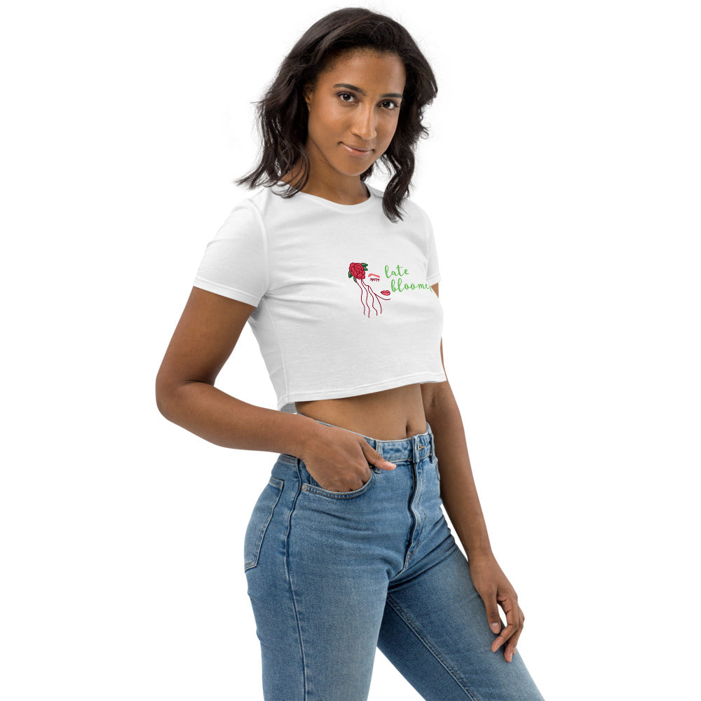 Late Bloomer - Organic Crop Top