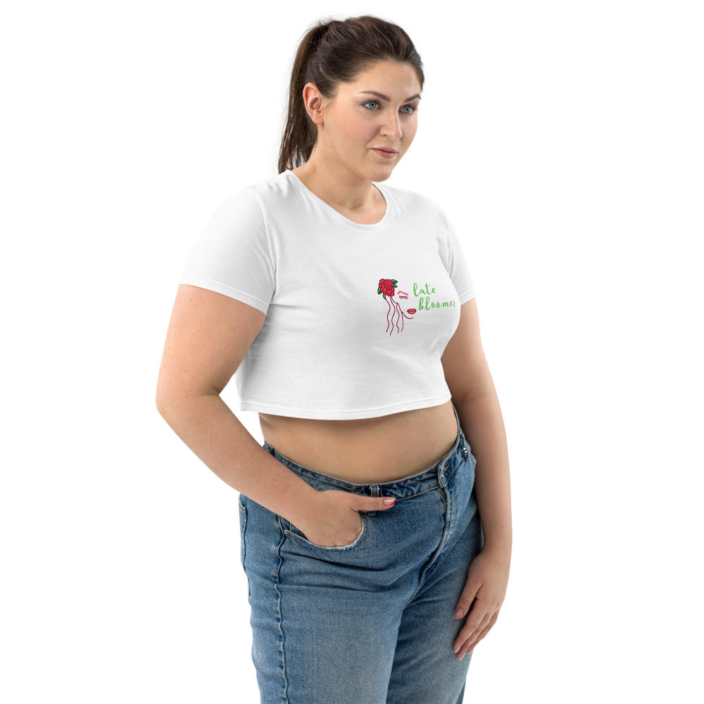 Late Bloomer - Organic Crop Top